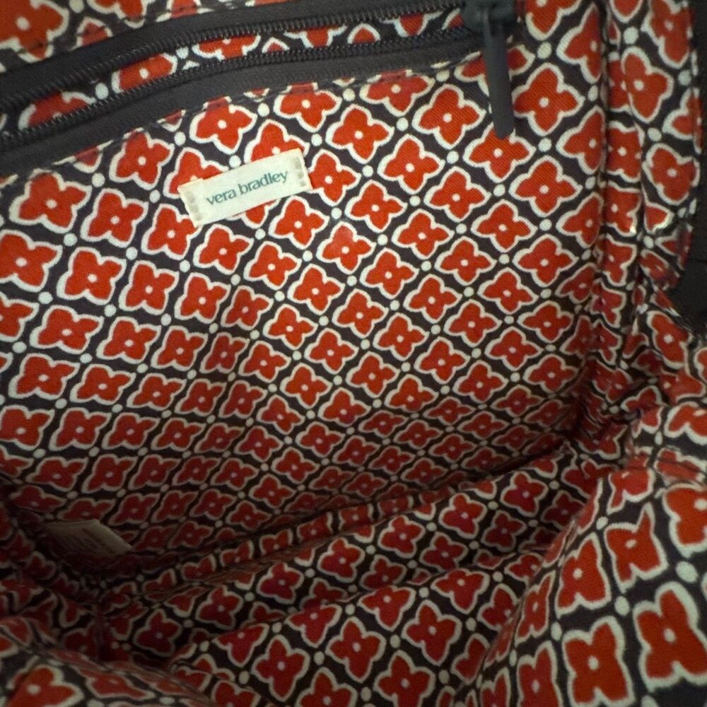 Vera Bradley Mini Backpack Floral Print Quilted Cotton Bookbag Travel Bag - Picture 5 of 9